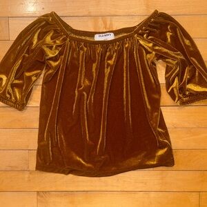 Old Navy Kids' Shiny Gold Blouse
